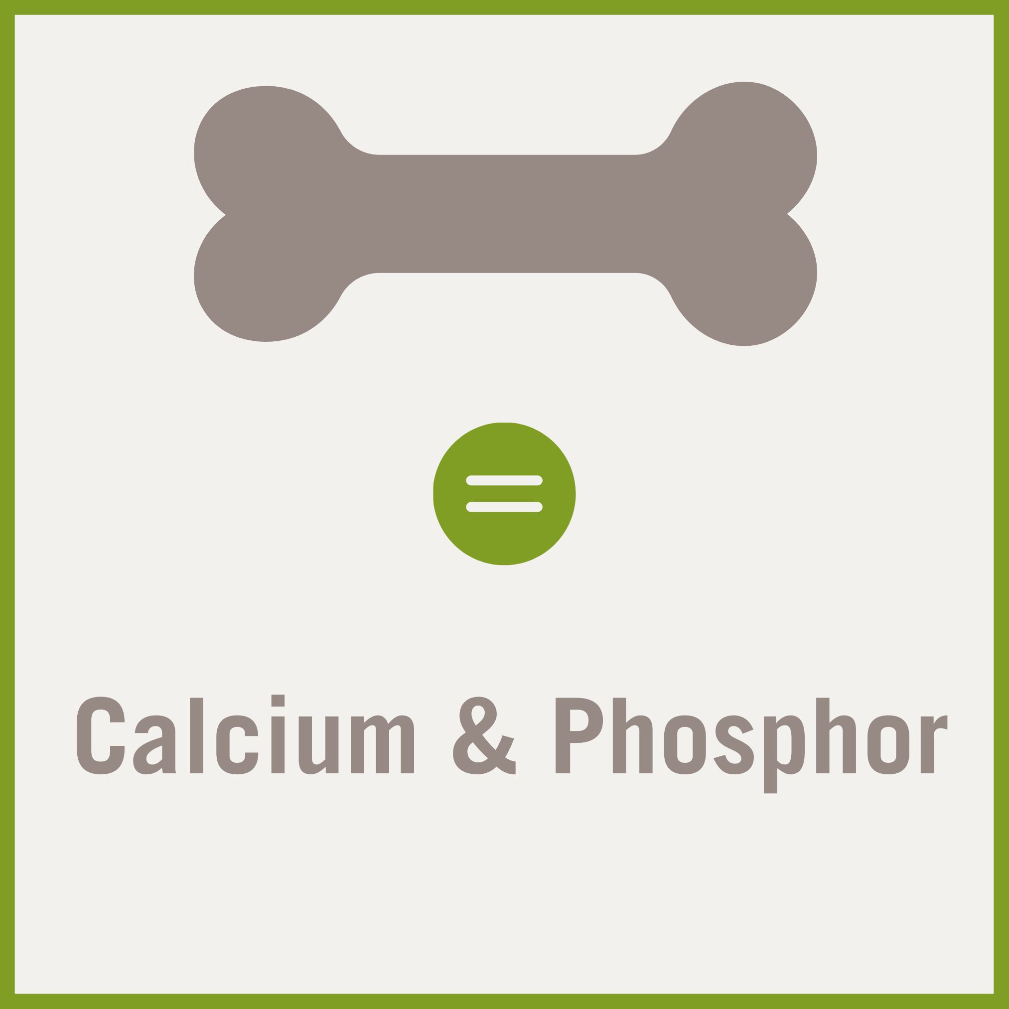 Futtermittelkunde | Calcium-Phosphor Verhältnis Knochen=Calcium+Phosphor